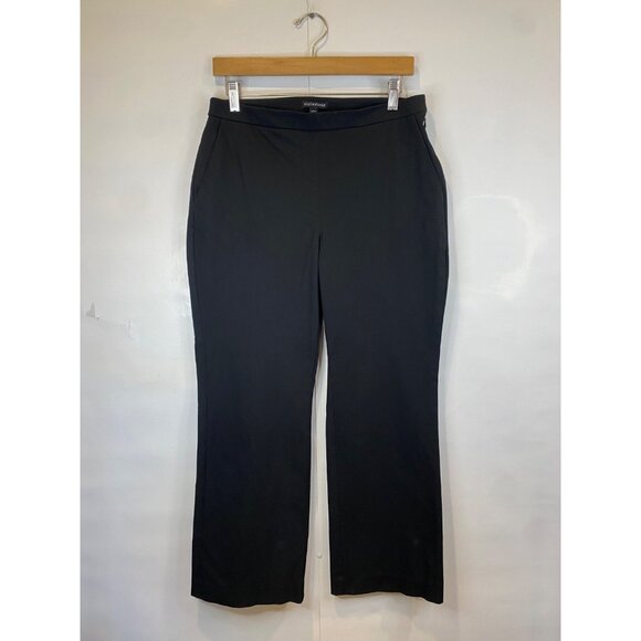 Eileen Fisher Pants - EILEEN FISHER Organic Cotton Stretch Twill Ankle Pant Black Women's Size 8
